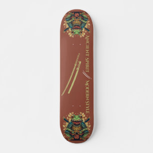 Samurai frog warrior Skateboard