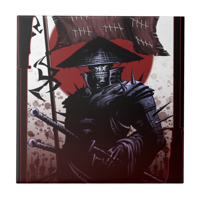 Samurai_ghost Tile (Front)