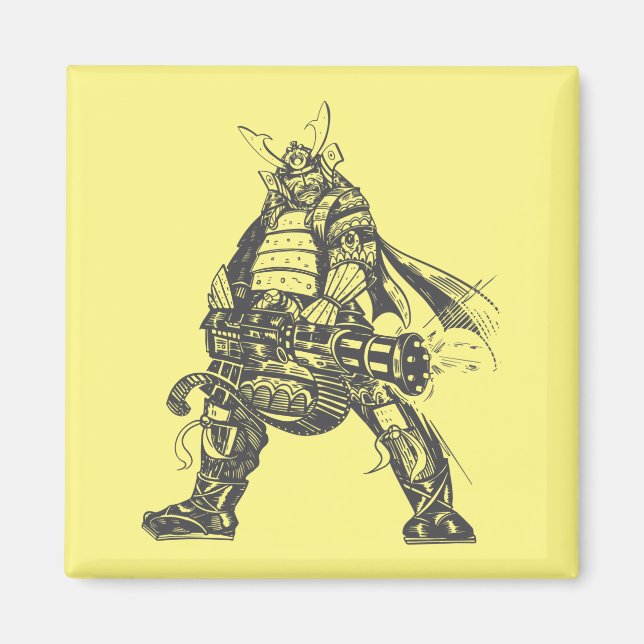 Samurai Gunner Magnet (Front)