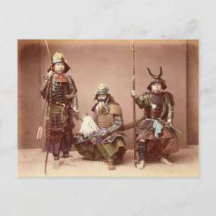 Samurai in Armour Postcard
