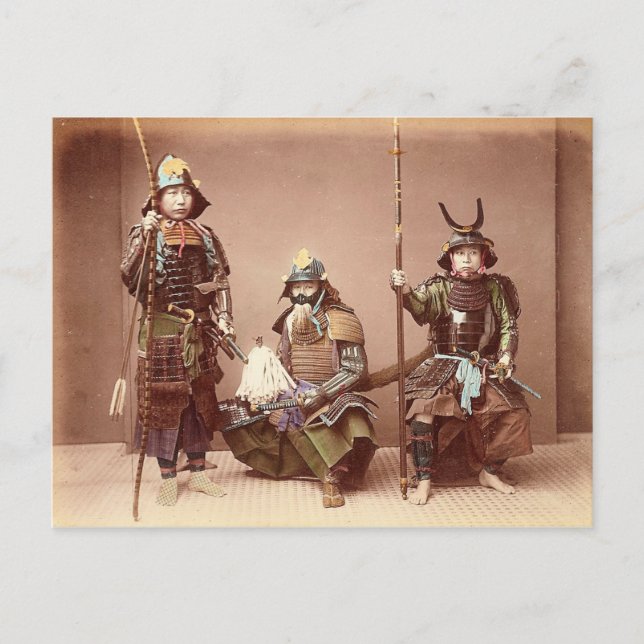 Samurai in Armour Postcard (Front)