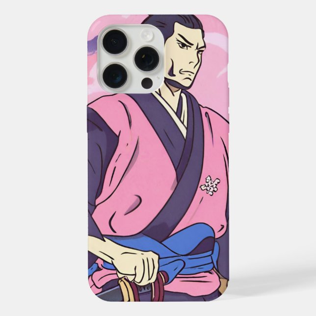 samurai iPhone case (Back)