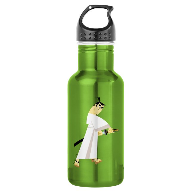 Samurai Jack Drawing Sword 532 Ml Water Bottle (Front)
