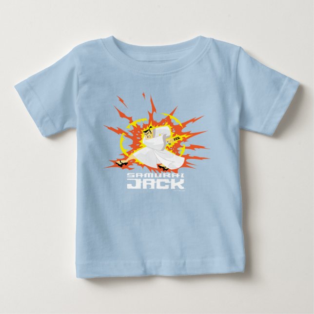 Samurai Jack Energy Graphic Baby T-Shirt (Front)