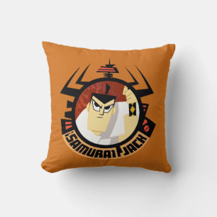 Samurai Jack In Aku Futuristic Frame Cushion