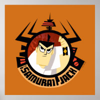 Samurai Jack In Aku Futuristic Frame