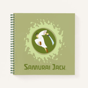 Samurai Jack Leaping Graphic Notebook