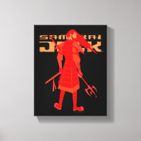 Samurai Jack Red Warrior Graphic