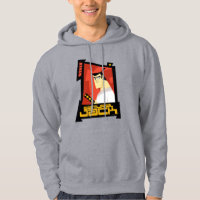 Samurai Jack Smiling Futuristic Frame Graphic