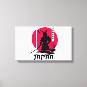 Samurai Japan Ninja Canvas Print
