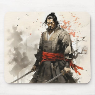Samurai Japan Warrior Mouse Mat