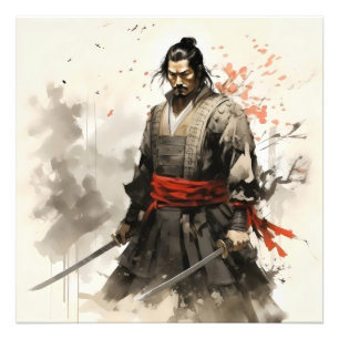 Samurai Japan Warrior Photo Print