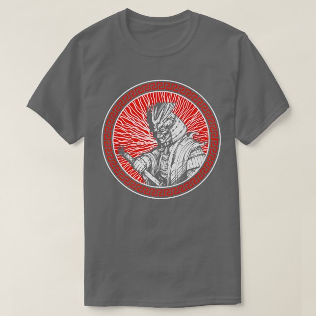 Samurai Japanese Art Ninja Japan Warrior Shinobi M T-Shirt (Design Front)