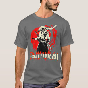 Samurai Japanese warrior bushido swordsman 1020 T-Shirt