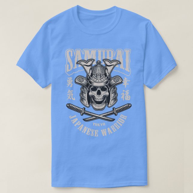 Samurai Japanese Warrior T-Shirt (Design Front)