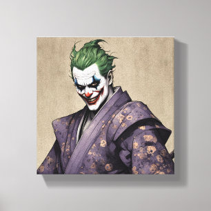 Samurai Jocker Canvas Print