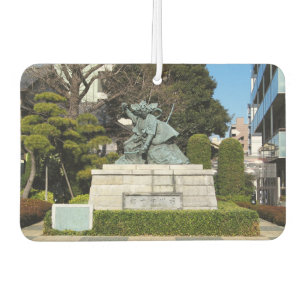 Samurai Kamakura Gongoro Kagemasa Kabuki Statue Car Air Freshener