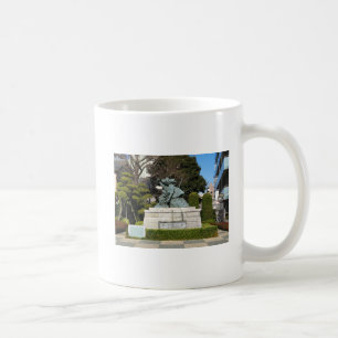 Samurai Kamakura Gongoro Kagemasa Kabuki Statue Coffee Mug