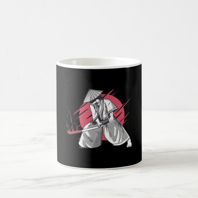 Samurai katana coffee mug (Center)
