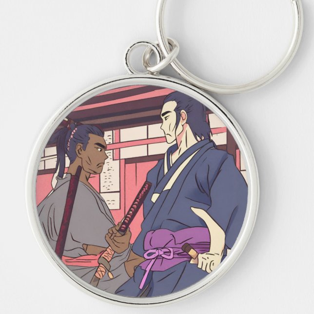 samurai key ring (Front)