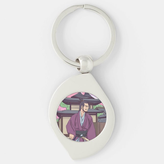 samurai key ring (Front)