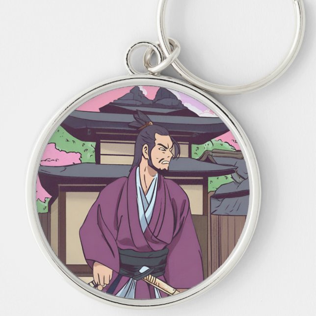 samurai key ring (Front)