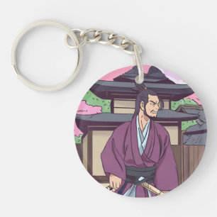 samurai key ring