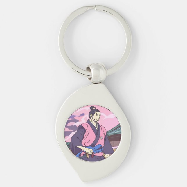 samurai key ring (Front)