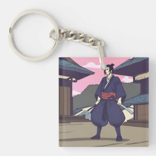samurai key ring
