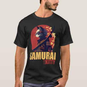 Samurai Kitty Rise of the Feline Empire T-Shirt