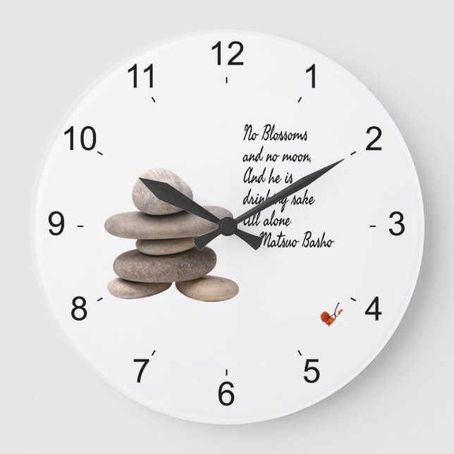 Samurai Large Clock (Front)