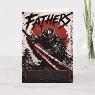 Samurai Legacy Dad Card