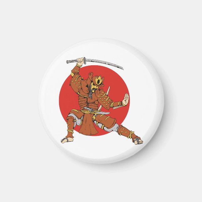 samurai magnet (Front)