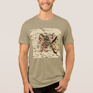 SAMURAI MASATSURA IS FIGHTING IN SHOWER OF ARROWS Tri-Blend SHIRT