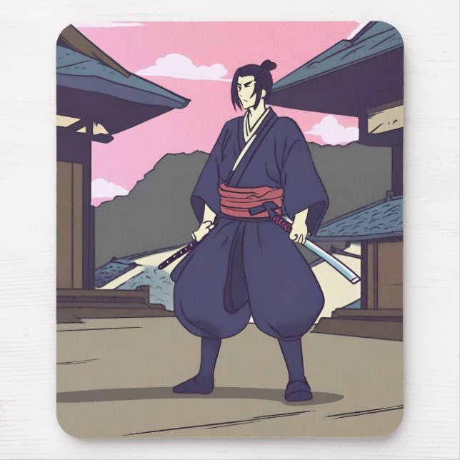 samurai mouse mat (Front)