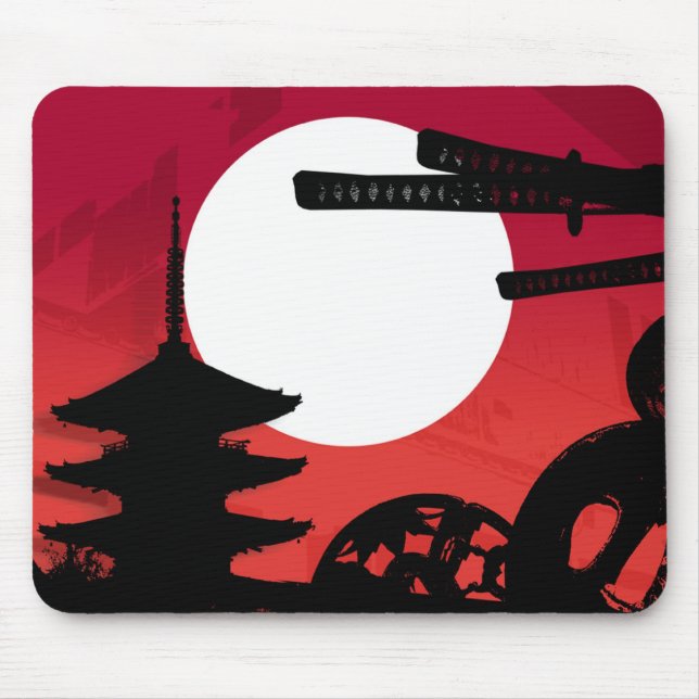 Samurai Mouse Mat (Front)