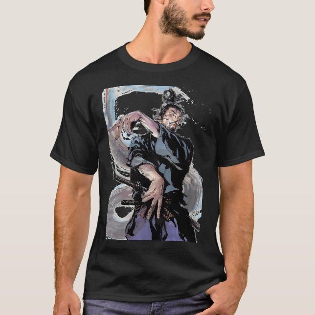 Samurai Musashi Miyamoto T-Shirt (Front)