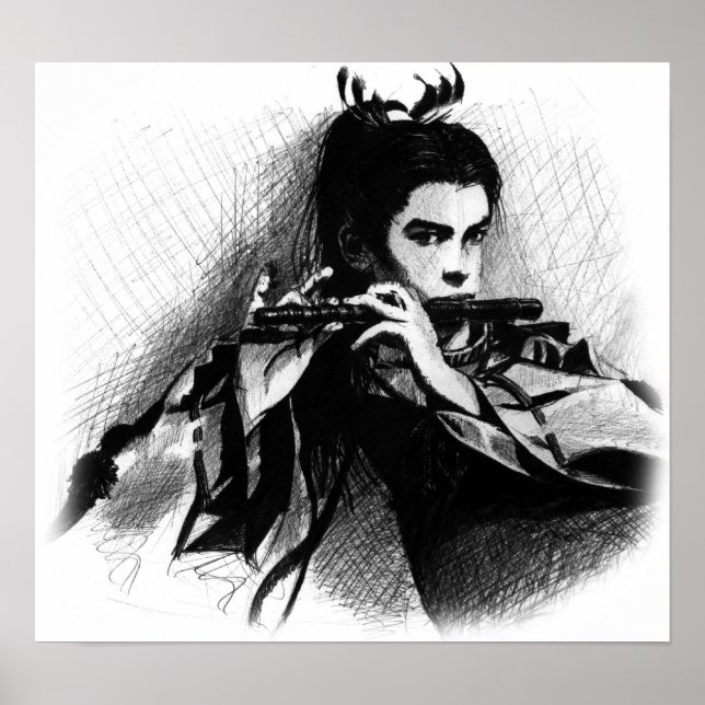 samurai musician poster (Front)