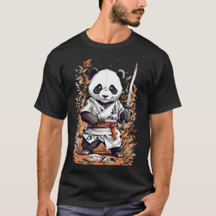 Samurai Panda: Bamboo Guardian T-Shirt