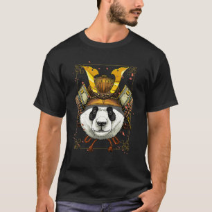 Samurai Panda Bear Japanese Warrior Bushido Japane T-Shirt