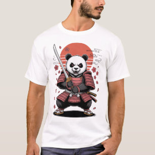 Samurai panda Bear T-Shirt