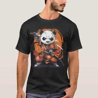 Samurai Panda: Warrior Spirit T-Shirt