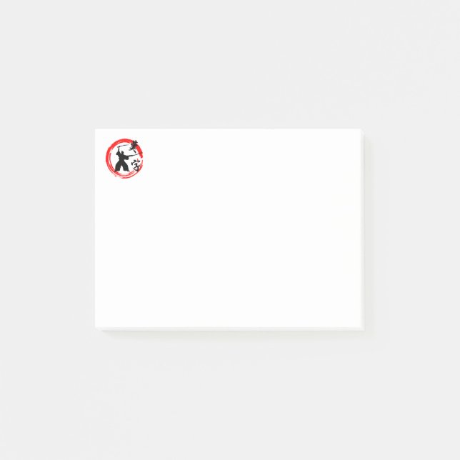 Samurai Post-it Notes (Front)