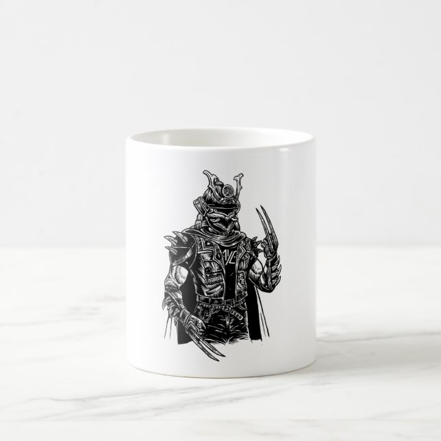 Samurai Punk Coffee Mug (Center)