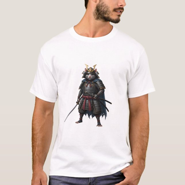 Samurai Rat Men's T-Shirts (Front)