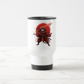  Samurai Rat warrior  Travel Mug