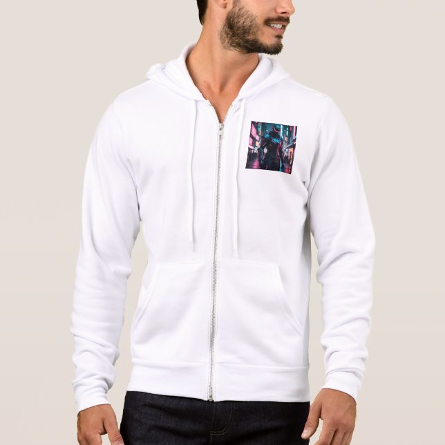 Samurai robots hoodie (Front)