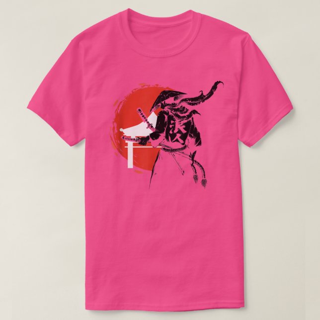 samurai ronin japanese red sun T-Shirt Copy Copy (Design Front)