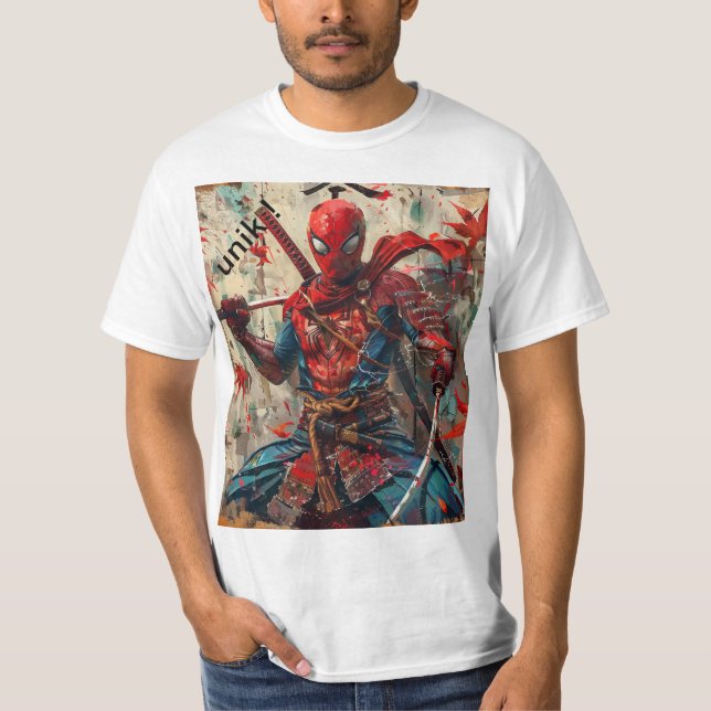 samurai spidey T-Shirt (Front)