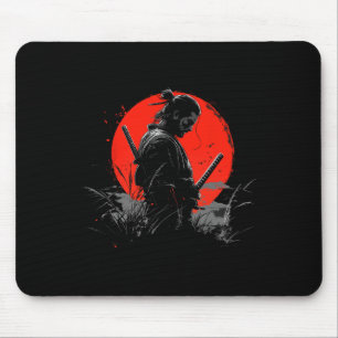 Samurai Spirit Graphic Modern Warrior's Mouse Mat